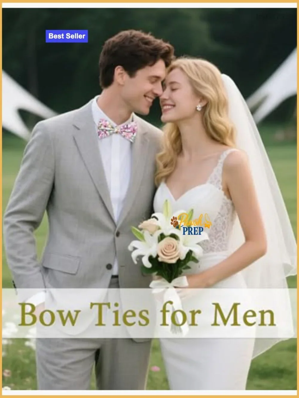 Pre-tied Cotton Bow Tie Floral Pattern Adjustable Neckband Formal Casual